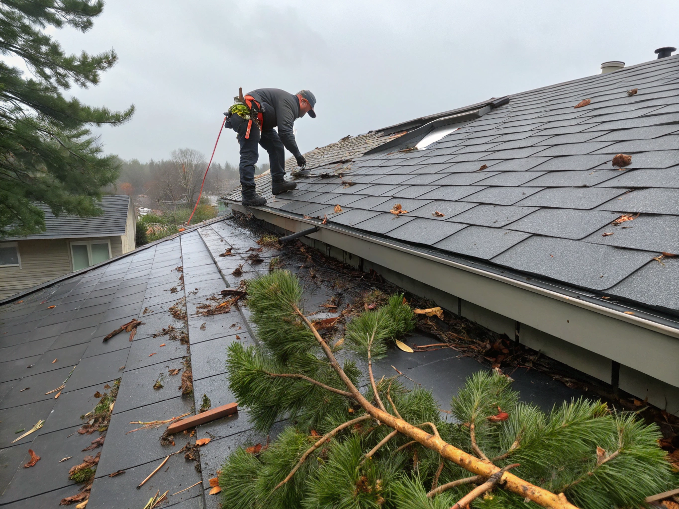 Identifying Common Roof Damage After a Storm